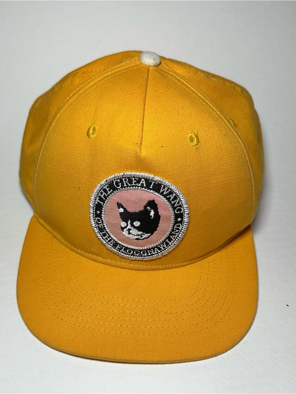 Rare Golf Wang Camp Flog Gnaw yellow Snapback Hat Tyler The Creator